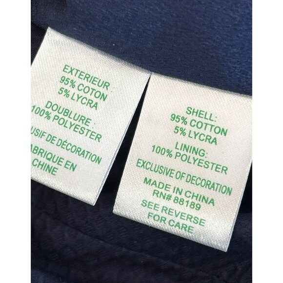 Lilly Pulitzer Women's Navy Blue Beige Vena Stretch Shift Dress Size 4 EUC - Picture 6 of 7